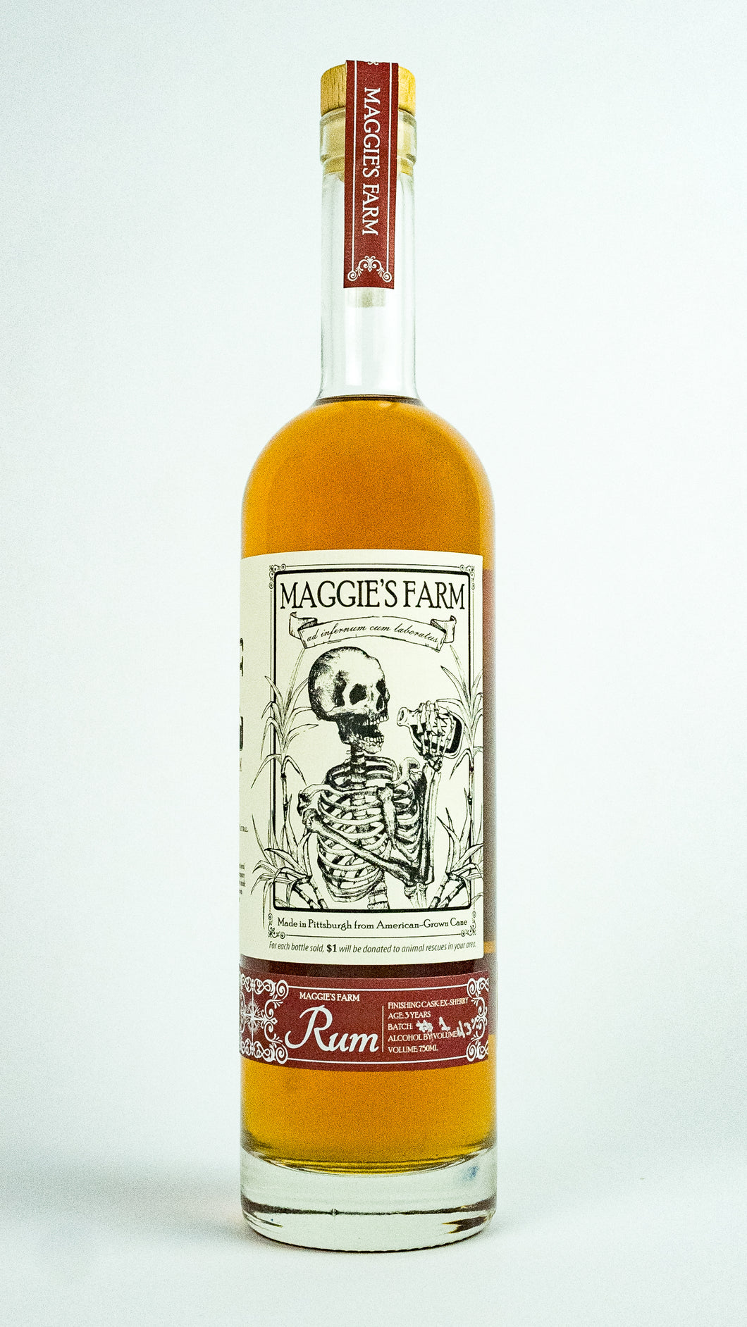 Maggie's Farm Sherry-Cask Finish Aged Rum - 750ml - 90proof